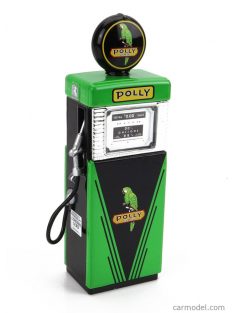   Greenlight - Accessories Pompa Benzina - Wayne 505 Gas Pump Polly Gas Gasoline 1951 Green Black