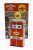 Greenlight - ACCESSORIES POMPA BENZINA - TOKHEIM 350 TWIN GAS PUMP PENNZOIL GASOLINE 1954 ORANGE