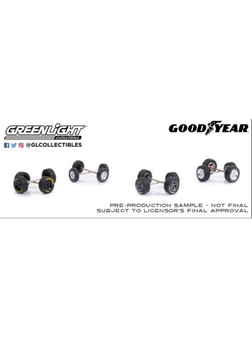 GREENLIGHT - Auto Body Shop - Wheel & Tire Packs Series 6 - Goodyear Tires Solid Pack