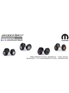   GREENLIGHT - Auto Body Shop - Wheel & Tire Packs Series 6 - MOPAR Solid Pack