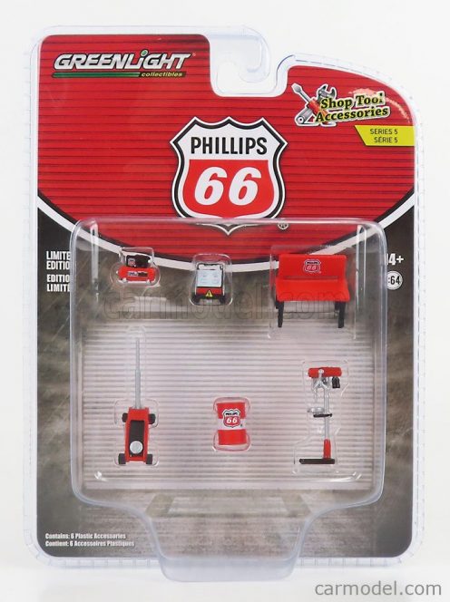 Greenlight - Accessories Set Officina Garage Phillips Tool Set Red