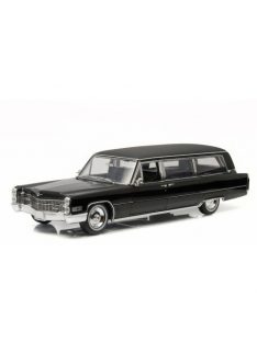   GREENLIGHT - 1966 Cadillac S&S Limousine - Black - Precision Collection - GREENLIGHT