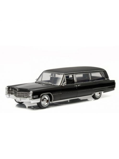 GREENLIGHT - 1966 Cadillac S&S Limousine - Black - Precision Collection - GREENLIGHT