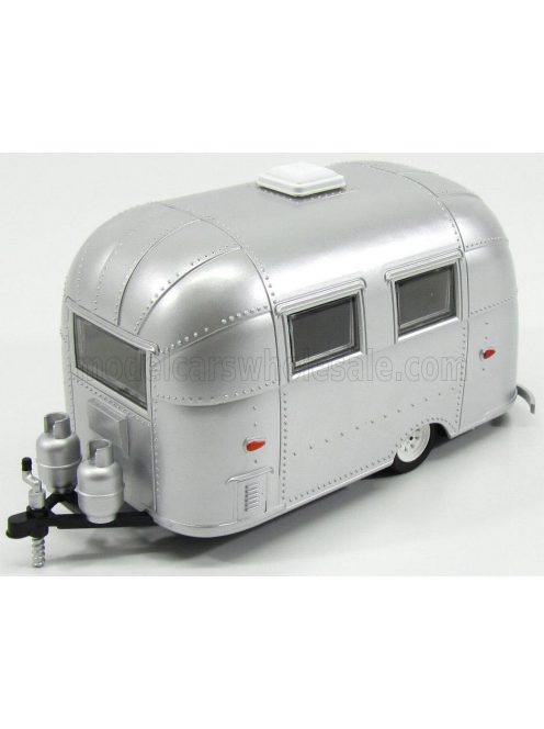 Greenlight - TRAILER ROULOTTE CARAVAN AIRSTREAM BAMBI 1960 MATT SILVER