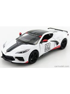   Greenlight - Chevrolet Corvette C8 Official Pace Car Road America 2020 White