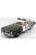 Greenlight - Dodge Monaco Police 1977 With T-800 Endoskeleton Figure - The Terminator 1 1984 Black White