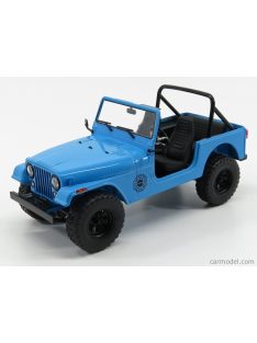   Greenlight - Jeep Cj-7 Dharma Open 1982 - Lost 2004 - 2010 Light Blue