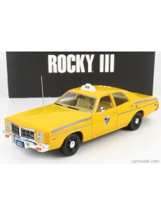   Greenlight - Dodge Monaco Taxi City Cab Co 1978 - Rocky Iii Movie Yellow