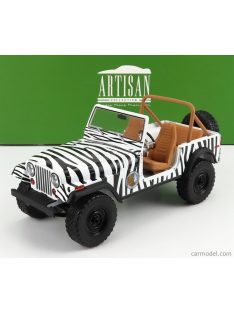   Greenlight - Jeep Cj-7 Open 1976 - When Nature Calls - Ace Ventura - Movie 1995 Black White