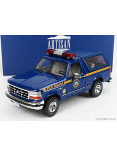   Greenlight - Ford Usa Bronco Xlt New York State Police Department 1996 Blue