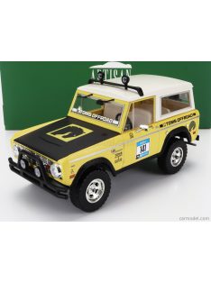   Greenlight - Ford Usa Bronco N 141 Rally Rebelle 1969 Yellow Black White