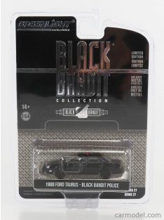   Greenlight - Ford Usa Taurus Police 1988 - Black Bandit Matt Black