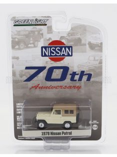 Greenlight - NISSAN PATROL 1978 2 TONE CREAM