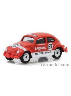   Greenlight - Volkswagen Beetle 1600 N 87 Bardahl Racing 1967 Fittipaldi Red White