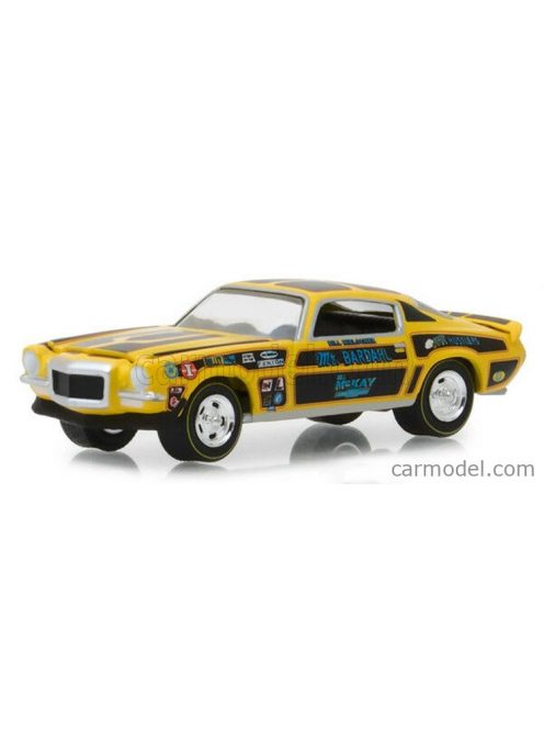 Greenlight - Chevrolet Camaro Coupe Bardahl Coupe 1970 Yellow Black