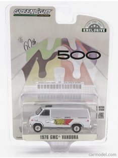   Greenlight - Gmc Vandura Van 1976 - 60Th Indianapolis 500 Mile Race Silver