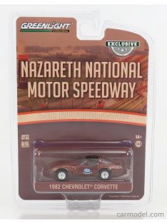   Greenlight - Chevrolet Corvette Coupe Nazareth National Motor Speedway 1982 Brown