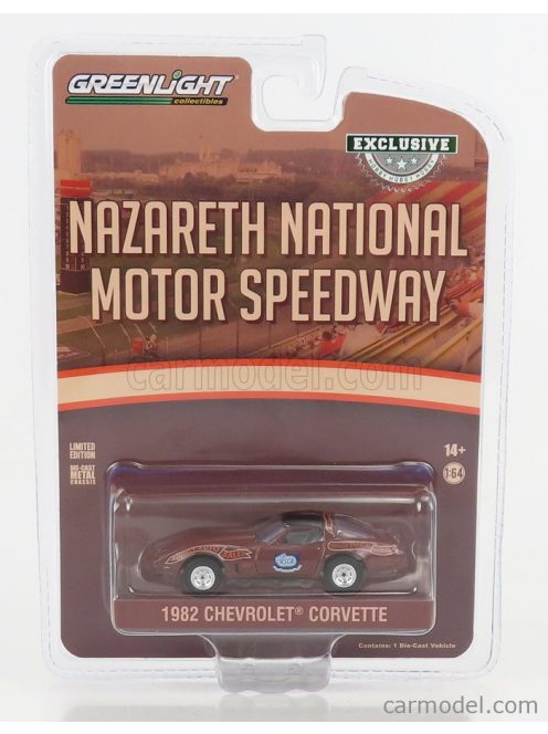 Greenlight - Chevrolet Corvette Coupe Nazareth National Motor Speedway 1982 Brown