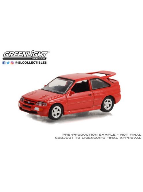 GREENLIGHT - 1995 Ford Escort RS Cosworth - Radiant Red (Hobby Exclusive)