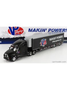   Greenlight - Kenworth T2000 Truck Vp Racing Fuels Car Transporter 2018 Black