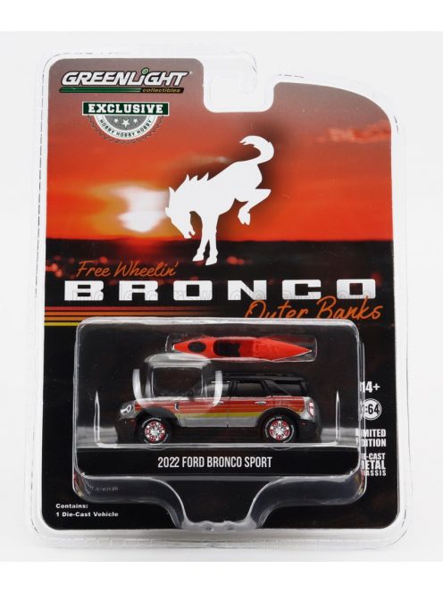 Greenlight - FORD USA BRONCO SPORT OUTER BANKS WITH KAYAK 2022 VARIOUS