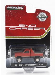   Greenlight - CHEVROLET K-10 PICK-UP SCOTTSDALE 4x4 1984 ORANGE