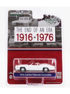 Greenlight - CADILLAC ELDORADO CABRIOLET OPEN 1976 WHITE