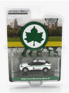   Greenlight - FORD USA MUSTANG MACH-E NYCD OF PARKS 2023 WHITE GREEN