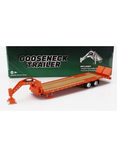   Greenlight - TRAILER TRAILER PIANALE FOR TRUCK - RIMORCHIO ORANGE