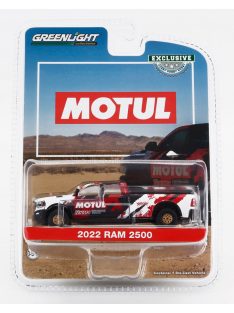   Greenlight - DODGE RAM 2500 PICK-UP MOTUL PERFORMANCE 2022 BLACK WHITE RED