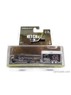   Greenlight - Dodge Ram 2500 Pick-Up 2018 With Trailer Vp Racing Grey