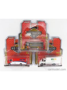   Greenlight - International Set Assortment 6 Pieces - 2X Durastar Truck Waste Managment 2013 - 2X Truck United Parcel Service 2019 - 2X Truck Mail Delivery Canada Post 2019 Various