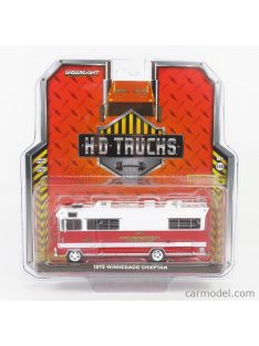   Greenlight - Winnebago Chieftan Camper Fire Engine Department Command Unit 1973 White Red