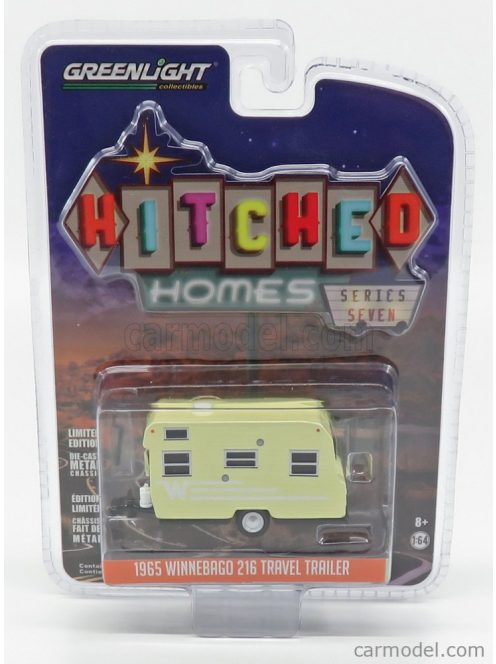 Greenlight - Trailer Winnebago 216 Travel Trailer 1965 Cream