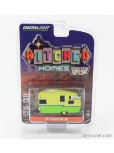   Greenlight - Trailer Airflyte Shasta Roulotte 1962 Green Yellow