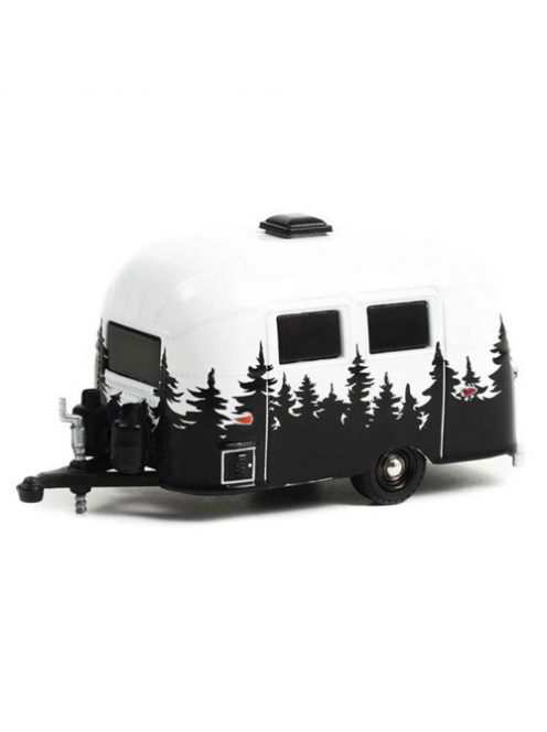 GREENLIGHT - Hitched Homes Series 12 - Airstream 16â€™ Bambi with Forest Mural Solid Pack