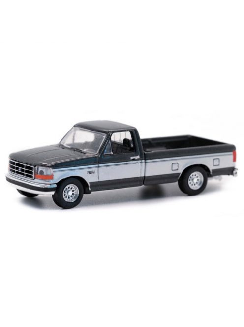 GREENLIGHT - Blue Collar Collection Series 10 - 1992 Ford F-250 - Two-Tone Silver and Gray Solid Pack