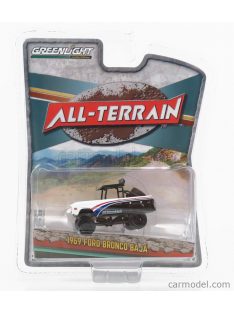 Greenlight - Ford Usa Bronco Baja Bfgoodrich 1969 White Blue