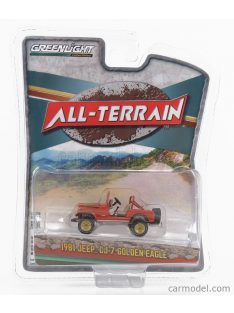 Greenlight - Jeep Cj-7 Golden Eagle 1981 Red