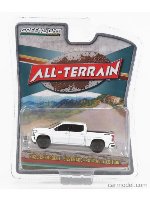 Greenlight - Chevrolet Silverado Rst Pick-Up Open 2020 White Black