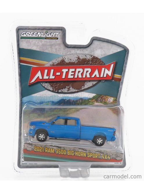 Greenlight - Dodge Ram 3500 Pick-Up Big Horn Sport 2021 Blue