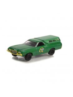   Greenlight - 1:64 Ford Ranchero 500 1972 with Camper Shell - Quaker State - Blue Collar Collection Series 11 - GREENLIGHT