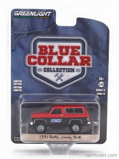 Greenlight - Gmc Jimmy Sle B&M Racing 1991 Black Red