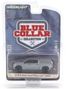   Greenlight - CHEVROLET SILVERADO 1500 SUBURBAN PICK-UP 2023 GREY BLUE MET