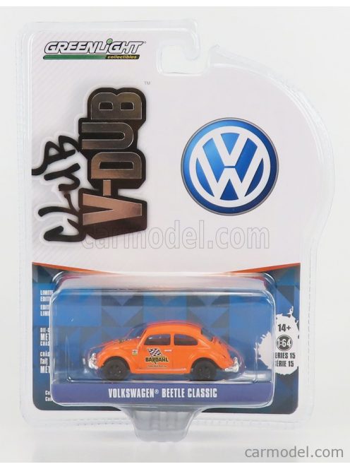 Greenlight - Volkswagen Bettle Kafer Classic Bardahl 1959 Orange