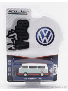   Greenlight - Volkswagen T1 Type 2 Minibus Gulf 1964 Light Blue Orange