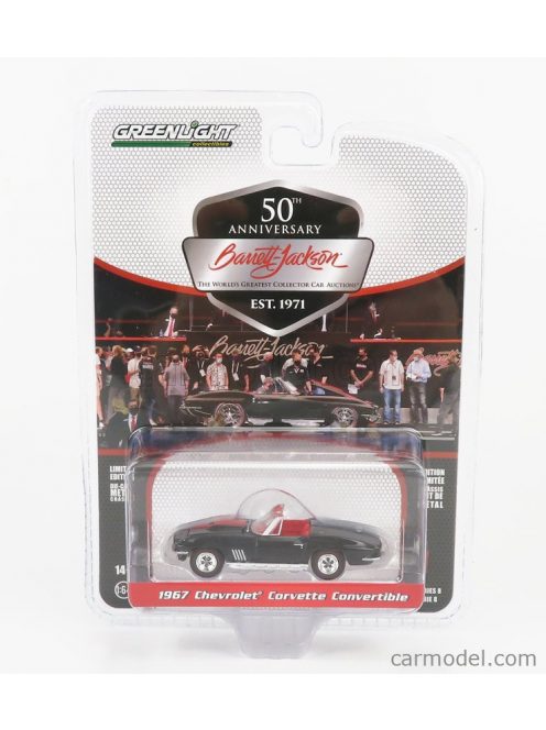 Greenlight - Chevrolet Corvette Spider 1967 Black Red