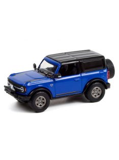   GREENLIGHT - Barrett-Jackson "Scottsdale Edition" Series 8 - 2021 Ford Bronco 2-Door VIN #001 (Lot #3008) - Lightning Blue with Navy Pier Interior Solid Pack