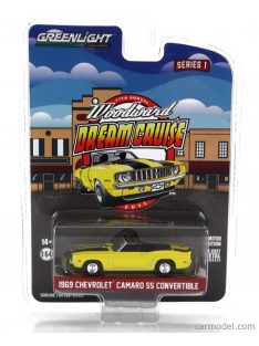 Greenlight - Chevrolet Camaro Ss Cabriolet 1969 Yellow Black