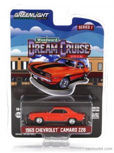 Greenlight - Chevrolet Camaro Z28 Coupe 1969 Orange Black